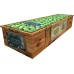 Rest in Peas - Personalised Picture Coffin with Customised Design.